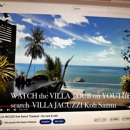 Villa Jacuzzi Seaview Villa Strand von Chaweng Exterior foto